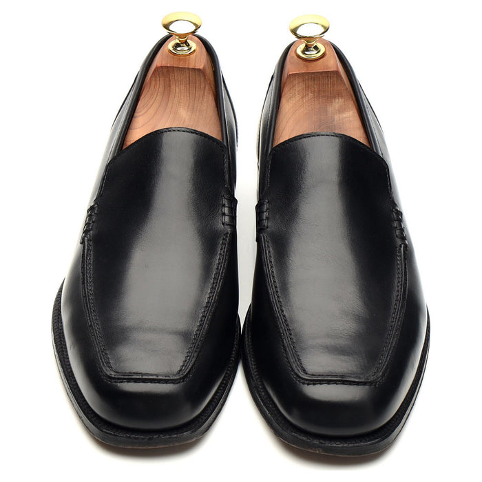 Shipton & Heneage 'Arundel' Black Leather Loafers UK 8 E