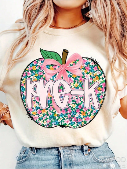 Shirt For Pre-K Teachers, Tee For Preschool Educators, Back To School PK Teacher Team Shirt, Gift For Prek Teacher Appreciation