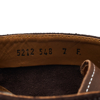 'Silas' Dark Brown Suede Chukka Boots UK 7 F