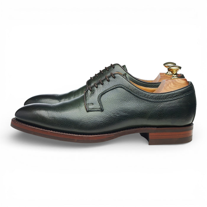 'Skye' Olive Green Grain Leather Debry UK 7.5 F