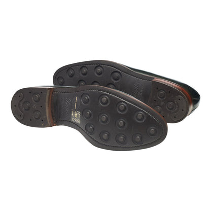 'Skye' Olive Green Grain Leather Debry UK 7.5 F