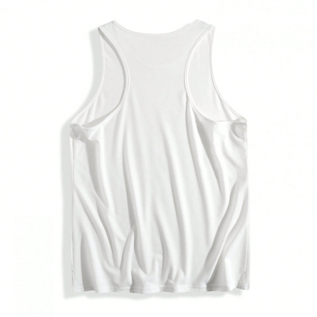 Sleeveless T-Shirt Maweii Plus Size Casual Graphic Slogan Print Tank Top, Summer Unisex T-Shirts For Summer Outings