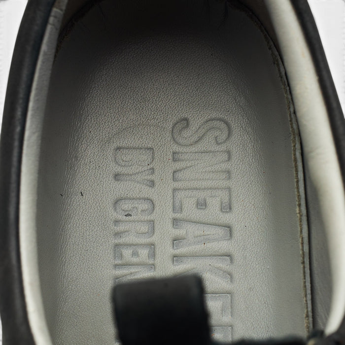 'Sneaker 1' Black Nubuck Sneakers UK 8 G