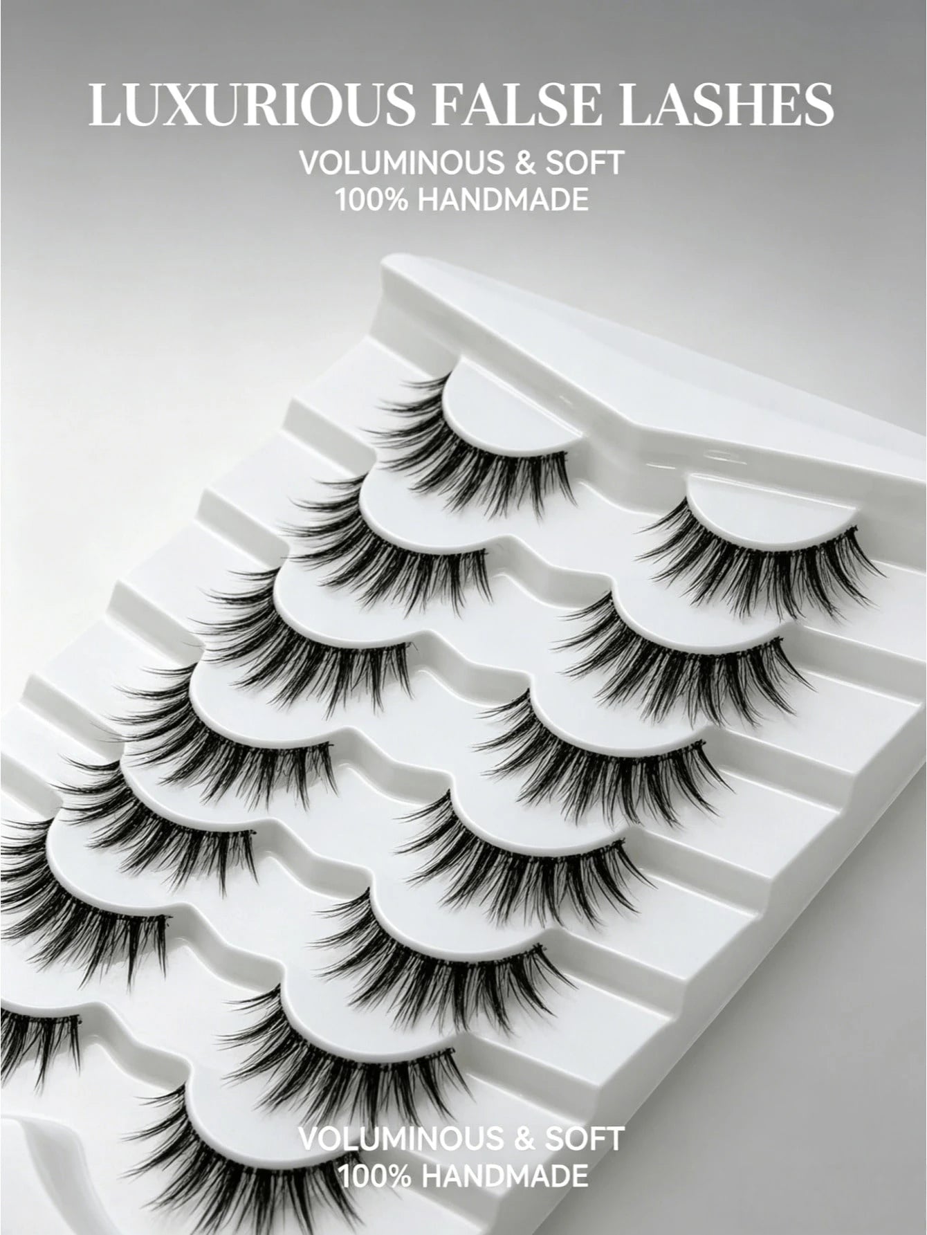 Soft Hybrid Volume Thai Makeup Lashes Natural Bushy Not Too Heavy Faux Mink Eyelashes Daily Travel Party Multipack