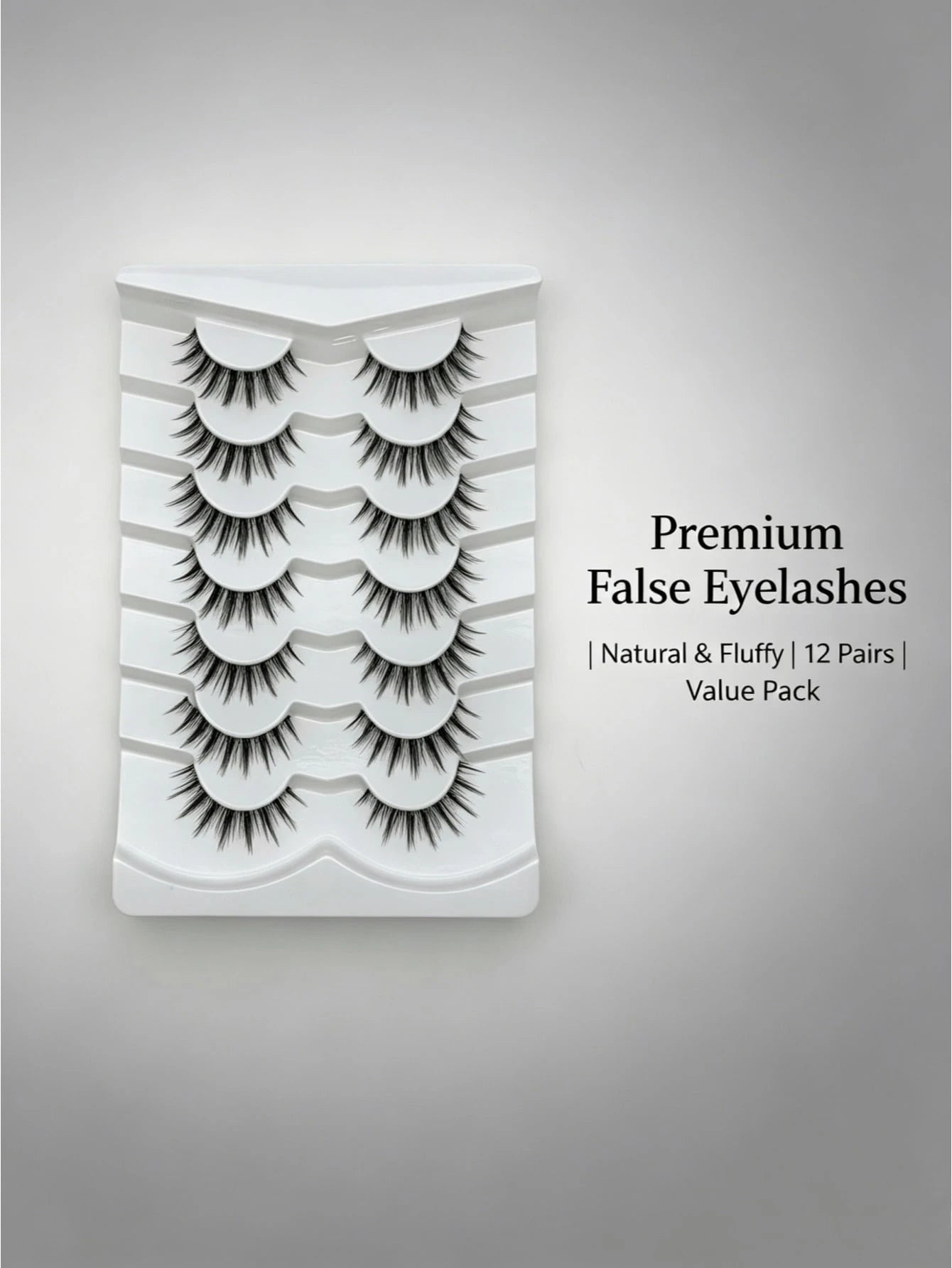 Soft Hybrid Volume Thai Makeup Lashes Natural Bushy Not Too Heavy Faux Mink Eyelashes Daily Travel Party Multipack