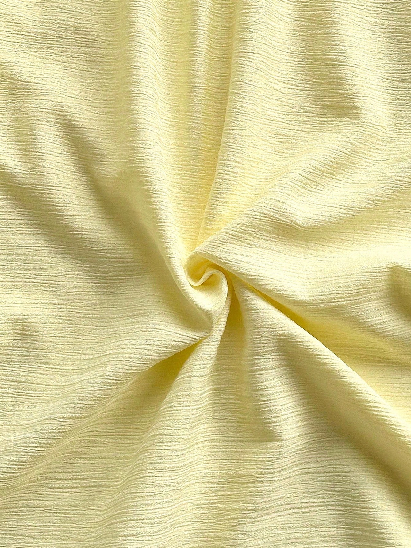 Soleia Halter Tie Neck Hollow Out Waist High Slit Backless Mid-Length Dress,Pale Yellow,Summer,Casual,Beach,Vacation,Holiday,No Chest Padding