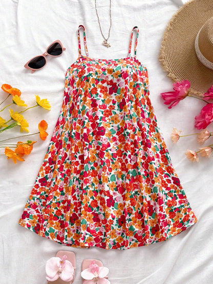 Soleia Women's Floral Printed Cami Dress