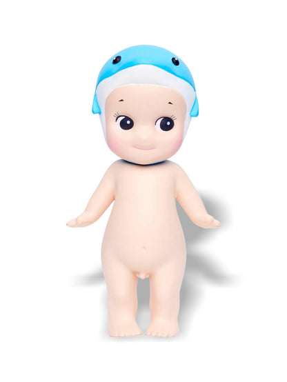 SONNY ANGEL Marine Series Mini Figure Blind Box, Cute And Collectible Decor, With Headgear Of Sea Creatures, Vacation Day Festival Gift, 100% Authentic (Single Blind Box)