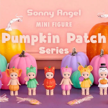 Sonny Angel Pumpkin Patch Series- 1 Sealed Blind Box- Original Limited Edition Mini Figure- One Assorted