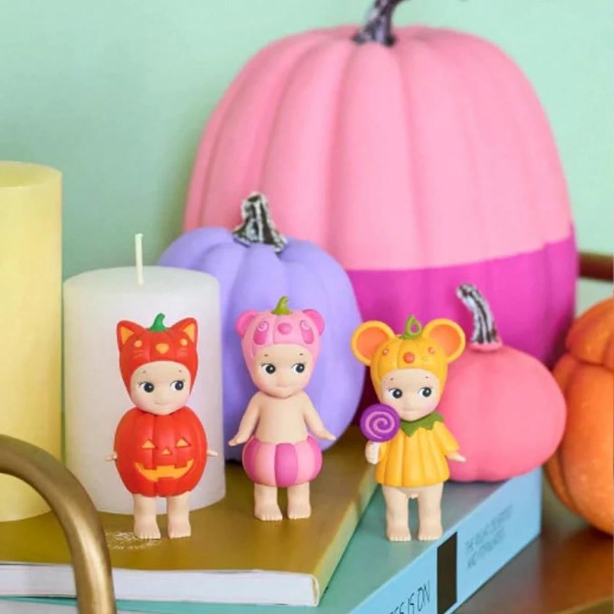 Sonny Angel Pumpkin Patch Series- 1 Sealed Blind Box- Original Limited Edition Mini Figure- One Assorted