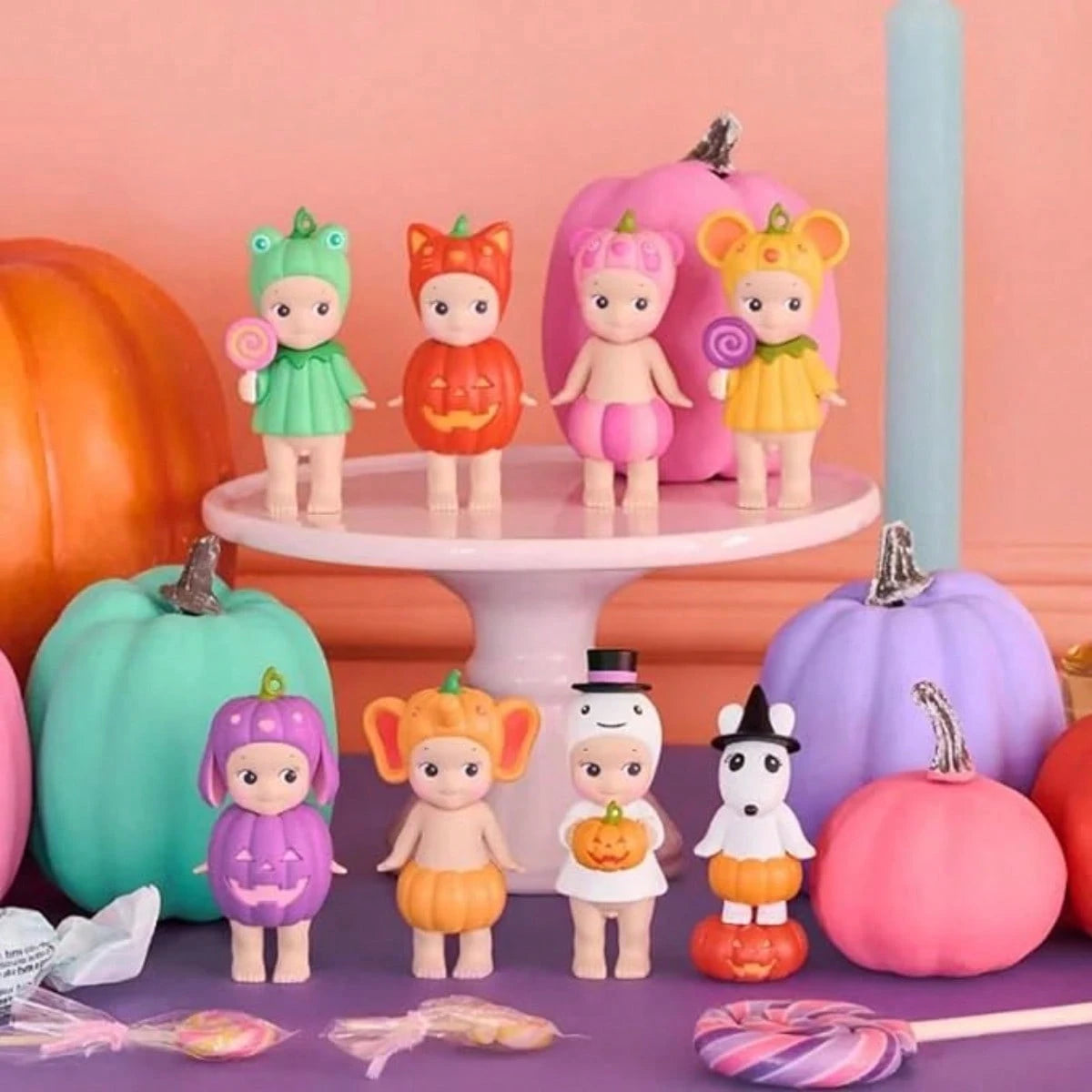 Sonny Angel Pumpkin Patch Series- 1 Sealed Blind Box- Original Limited Edition Mini Figure- One Assorted