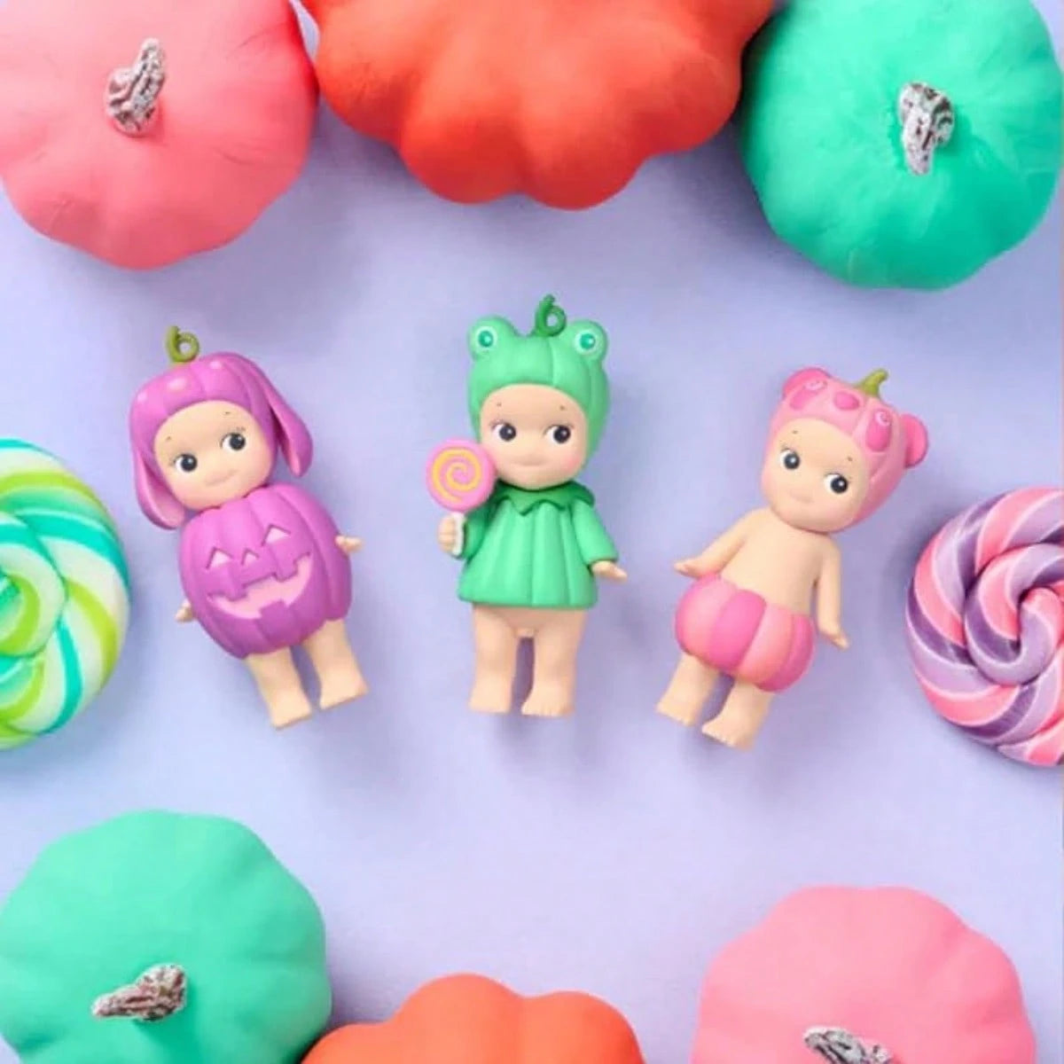 Sonny Angel Pumpkin Patch Series- 1 Sealed Blind Box- Original Limited Edition Mini Figure- One Assorted