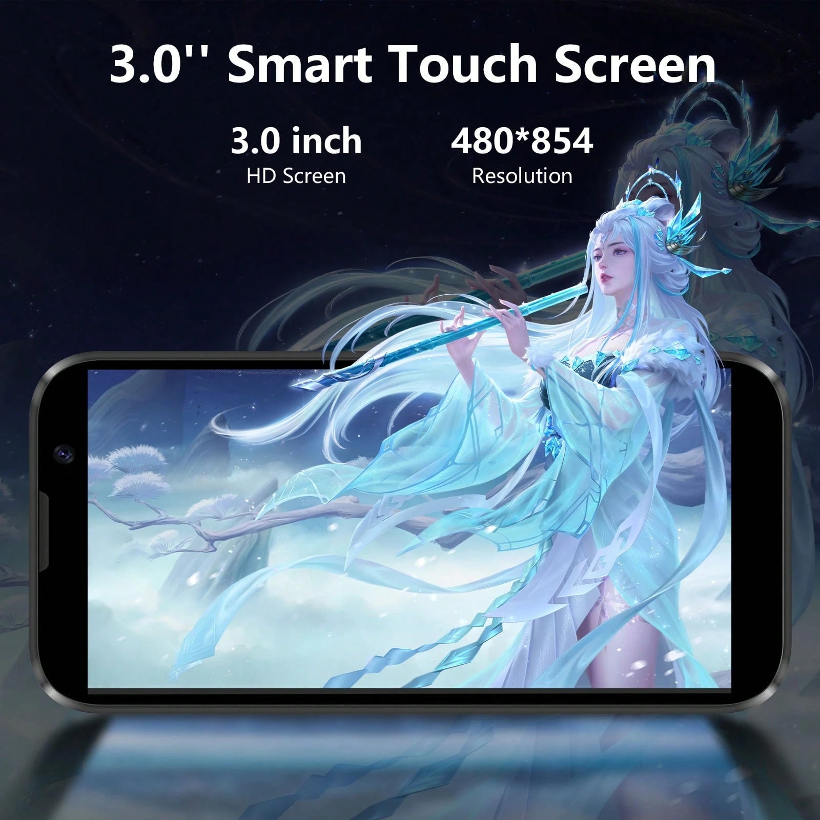 SOYES New 3G Mini Smartphone. Download Various Apps Via Wifi. 3.0 High-Definition Touch Screen Display. Boy/ Girl Premium Mobile Phone. Small Smartphone For Student. Pocket Miniphone, 2GB+16GB+Exp