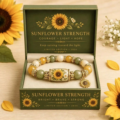 Spring Garden Hummingbird Beaded Bracelet Gift Set, Inspirational Charm Elastic Bracelet, Love And Peace Jewelry Gift