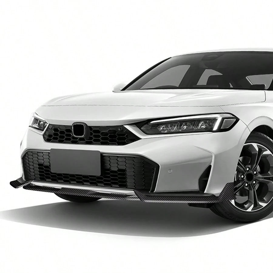 Stay Tuned Performance For 2025- 2026 Hondas' Civic Sedan Hatchback Front Bumper Lip Spoiler Air Chin Body Splitter Kit