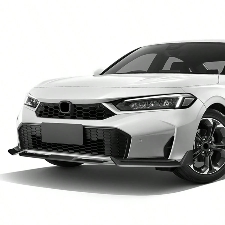 Stay Tuned Performance For 2025- 2026 Hondas' Civic Sedan Hatchback Front Bumper Lip Spoiler Air Chin Body Splitter Kit