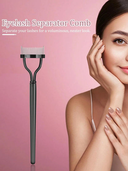 Steel Needle Eyebrow Brush Eyelash Separator Tools, Eyelash Extension Planting Tool, Women Eyelash Makeup Set With Hypoallergenic Eyelash Mascara Applicator, For Perfect Lashes, Eyebrow Brush, Eyeshad