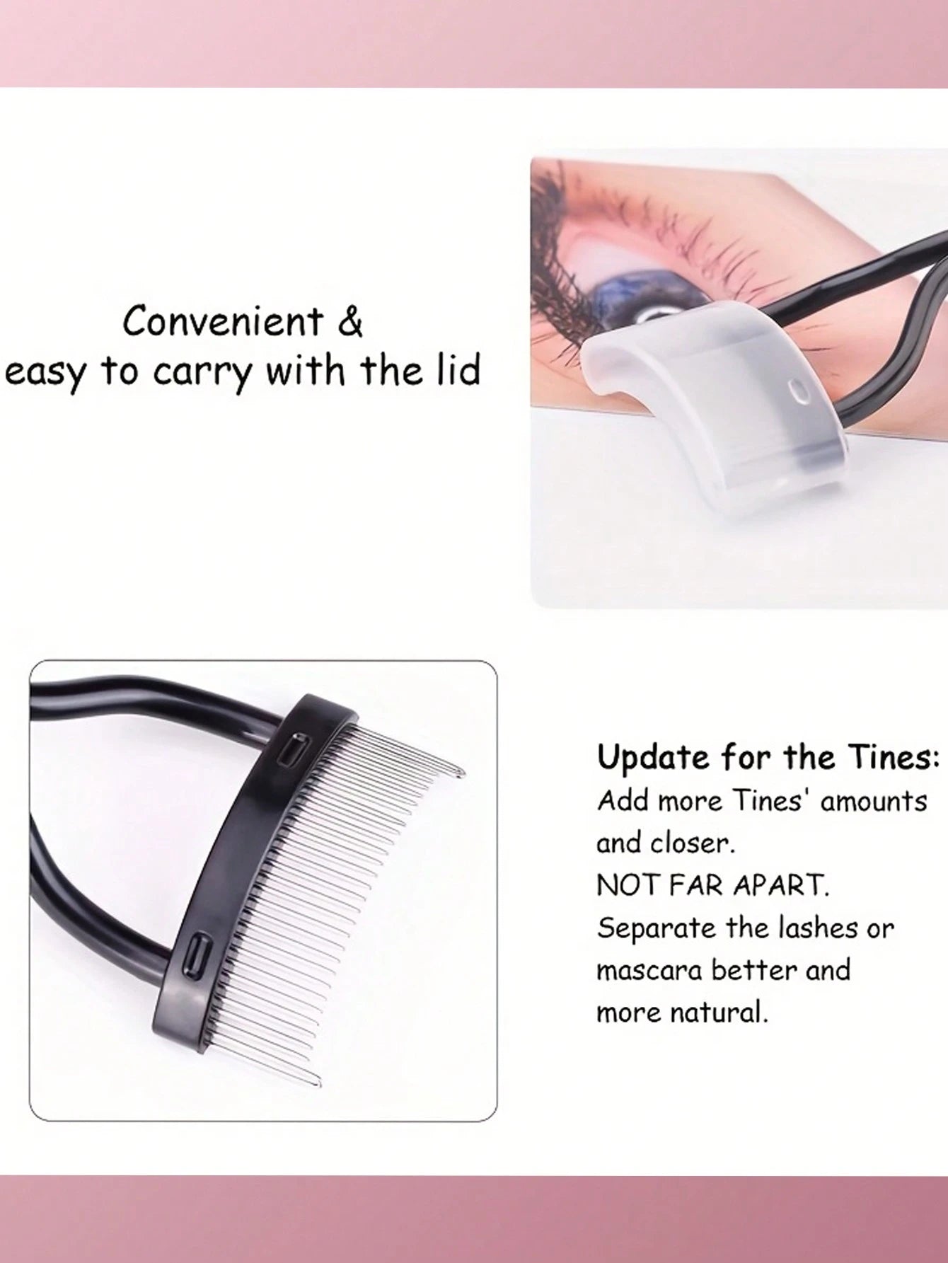 Steel Needle Eyebrow Brush Eyelash Separator Tools, Eyelash Extension Planting Tool, Women Eyelash Makeup Set With Hypoallergenic Eyelash Mascara Applicator, For Perfect Lashes, Eyebrow Brush, Eyeshad