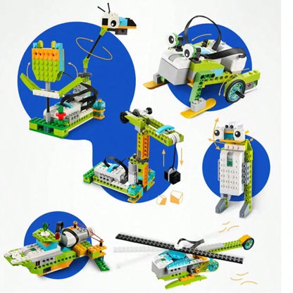 STEM Wedo 2.0- 280pcs Educational STEM Toy, Programmable Robot Building Blocks For Kids, Suitable For Boys And Girls, Creative Activity Game Set, Children Toys, Birthday Gift