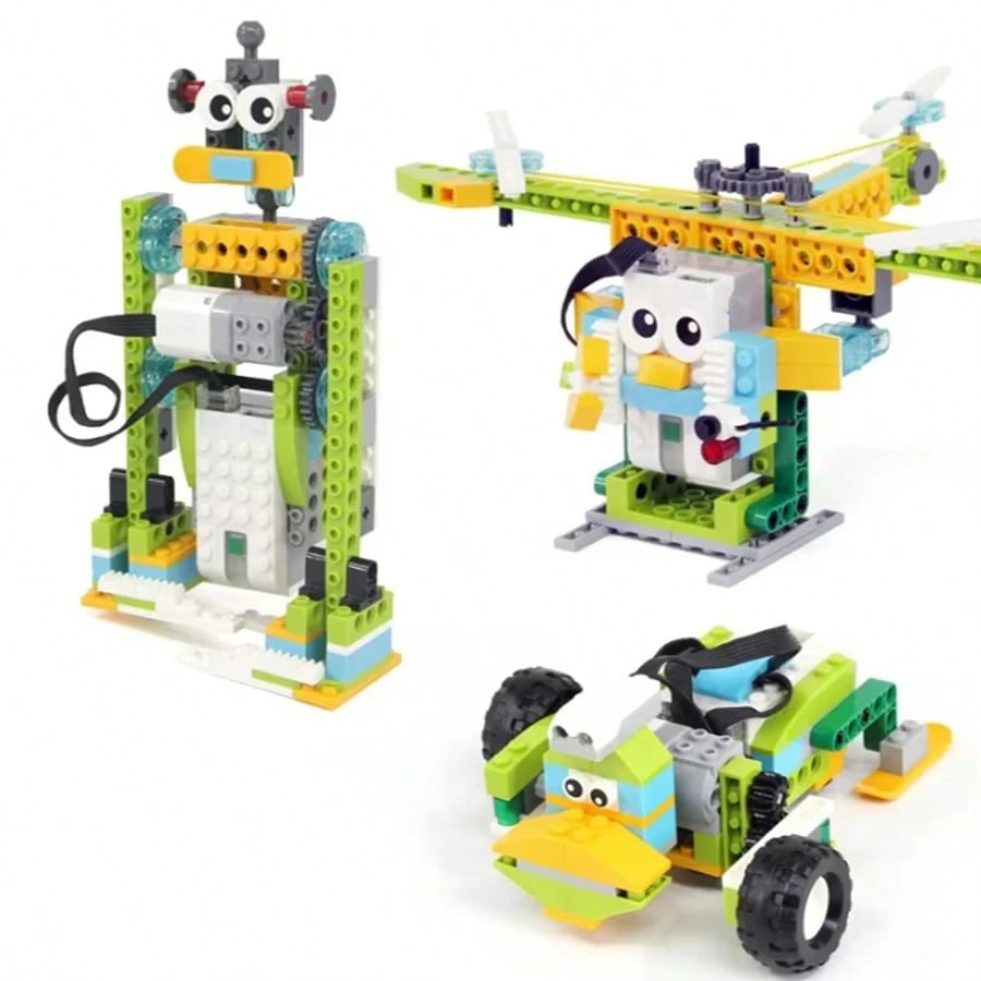 STEM Wedo 2.0- 280pcs Educational STEM Toy, Programmable Robot Building Blocks For Kids, Suitable For Boys And Girls, Creative Activity Game Set, Children Toys, Birthday Gift