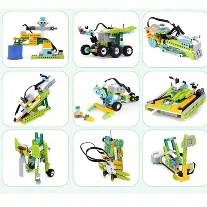 STEM Wedo 2.0- 280pcs Educational STEM Toy, Programmable Robot Building Blocks For Kids, Suitable For Boys And Girls, Creative Activity Game Set, Children Toys, Birthday Gift