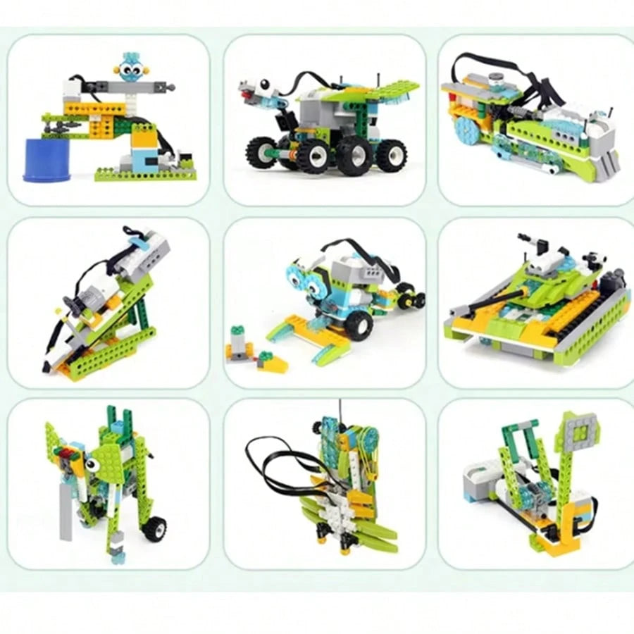 STEM Wedo 2.0- 280pcs Educational STEM Toy, Programmable Robot Building Blocks For Kids, Suitable For Boys And Girls, Creative Activity Game Set, Children Toys, Birthday Gift