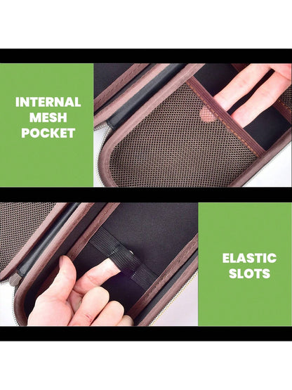 Stethoscope Case Compatible With 3M Littmann Classic III Monitoring/Lightweight II S.E/Cardiology IV Diagnostic/MDF Acoustica Stethoscopes, Extra Pocket For Doctor & Nurse Accessories (Box Only, Steth