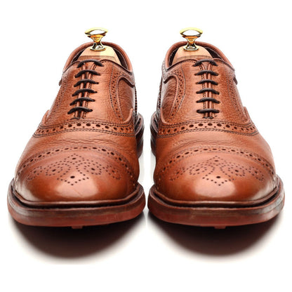 'Strandmok' Tan Brown Leather Oxford Brogues UK 11 US 11.5 D