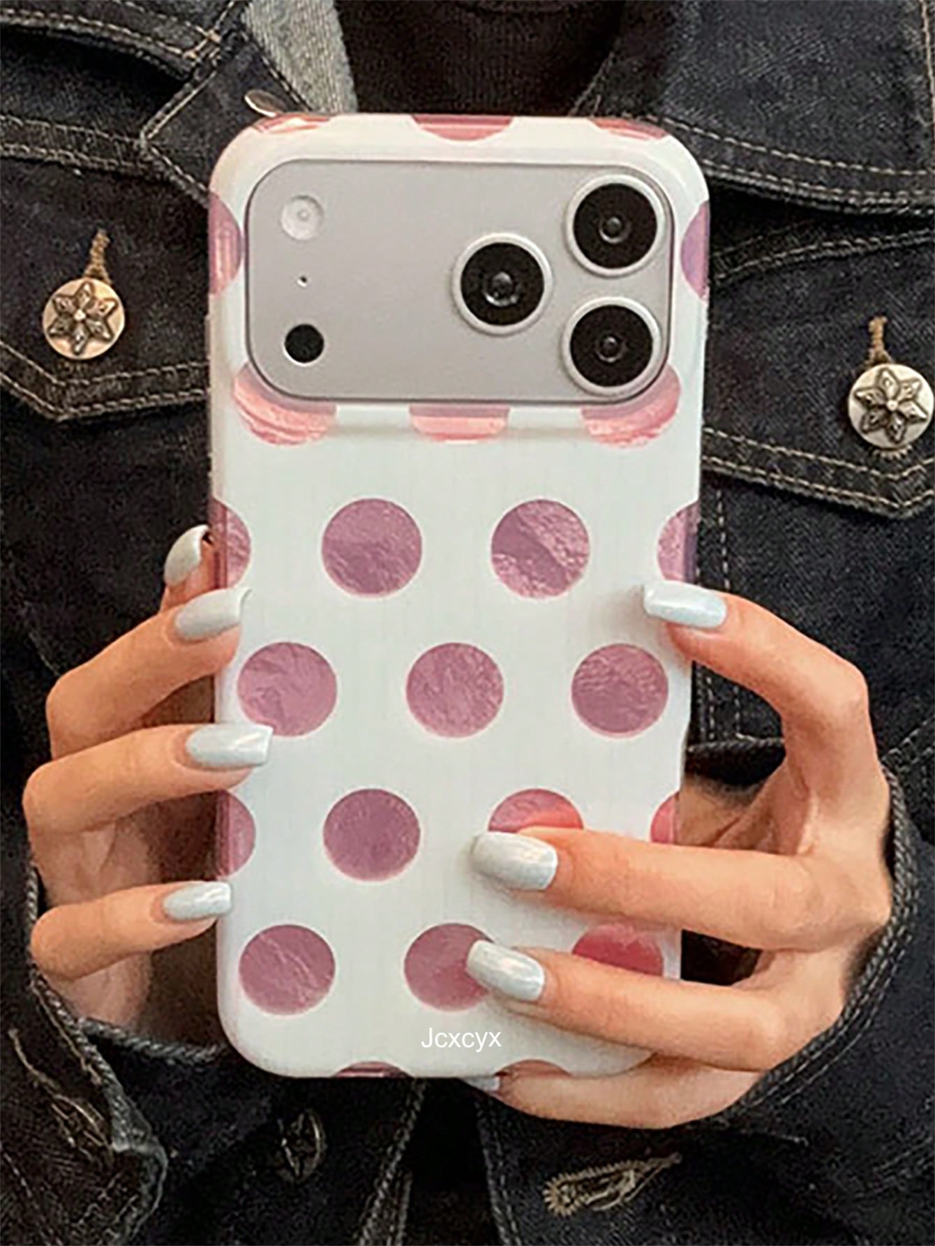 Stylish Minimalist Stripes Polka Dot Pattern Phone Case Compatible With IPhone 17 Pro Max 17 Pro 17 16 Pro Max 15 14 13 12 Pro Max Lens Protection Back Cover