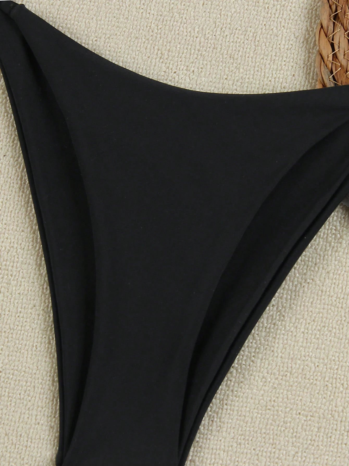 Summer Sexy Metal Starfish Decor Solid Color Women's Bikini Two Pieces Set, Beach Vacation Party Fashion Elegant Casual Swimsuit Set
