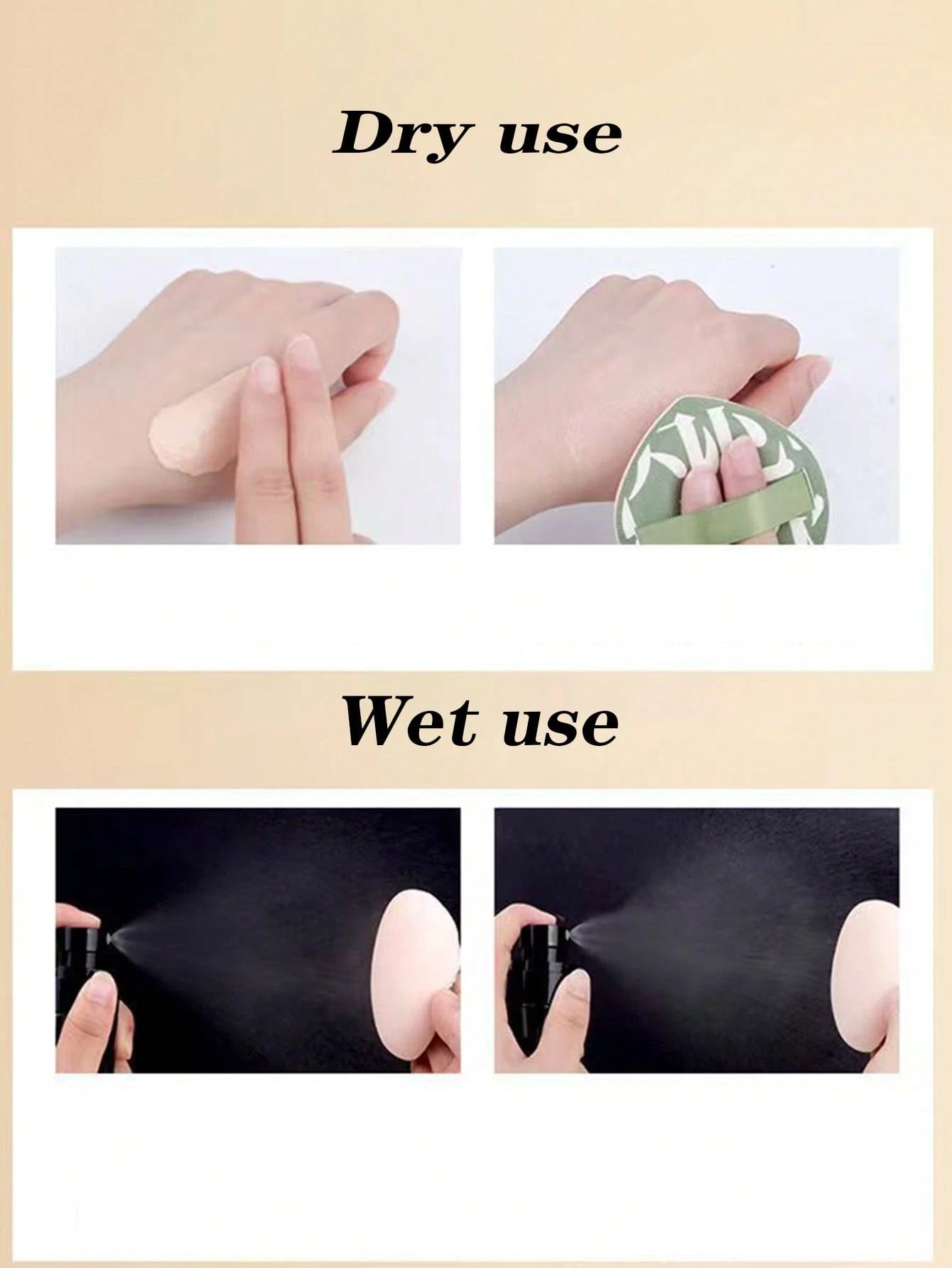 Super Soft Triangle Makeup Powder Puff, Wet & Dry Dual-Use Reusable Washable Hydrophilic Polyurethane Cushion Sponge, Non-Absorbent Foundation Blender For Liquid Cream Powder, Contour Makeup Tool, Bac