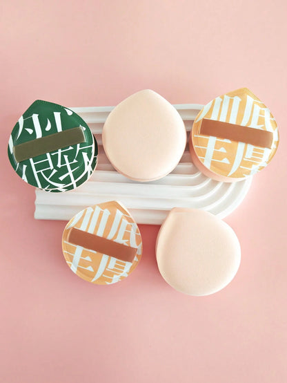 Super Soft Triangle Makeup Powder Puff, Wet & Dry Dual-Use Reusable Washable Hydrophilic Polyurethane Cushion Sponge, Non-Absorbent Foundation Blender For Liquid Cream Powder, Contour Makeup Tool, Bac