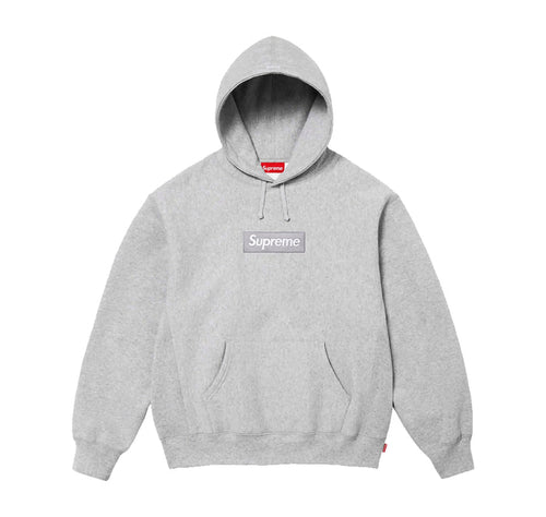 Supreme Box Logo Hooded Sweatshirt Sweatshirt (FW24) Heather Grey