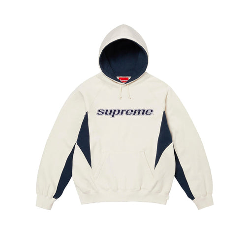 Supreme Division Hooded Sweatshirt Natural