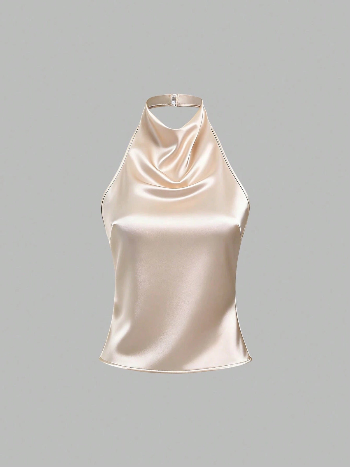 Sweetra Backless Tie Strap Sleeveless Minimalist Design Summer Camisole