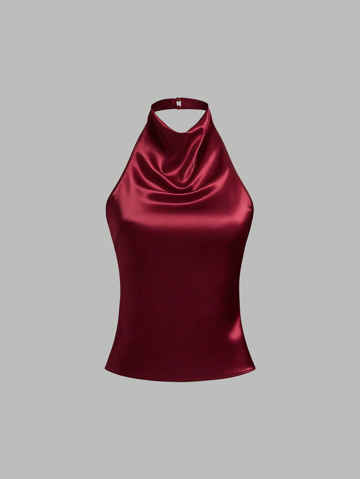 Sweetra Backless Tie Strap Sleeveless Minimalist Design Summer Camisole