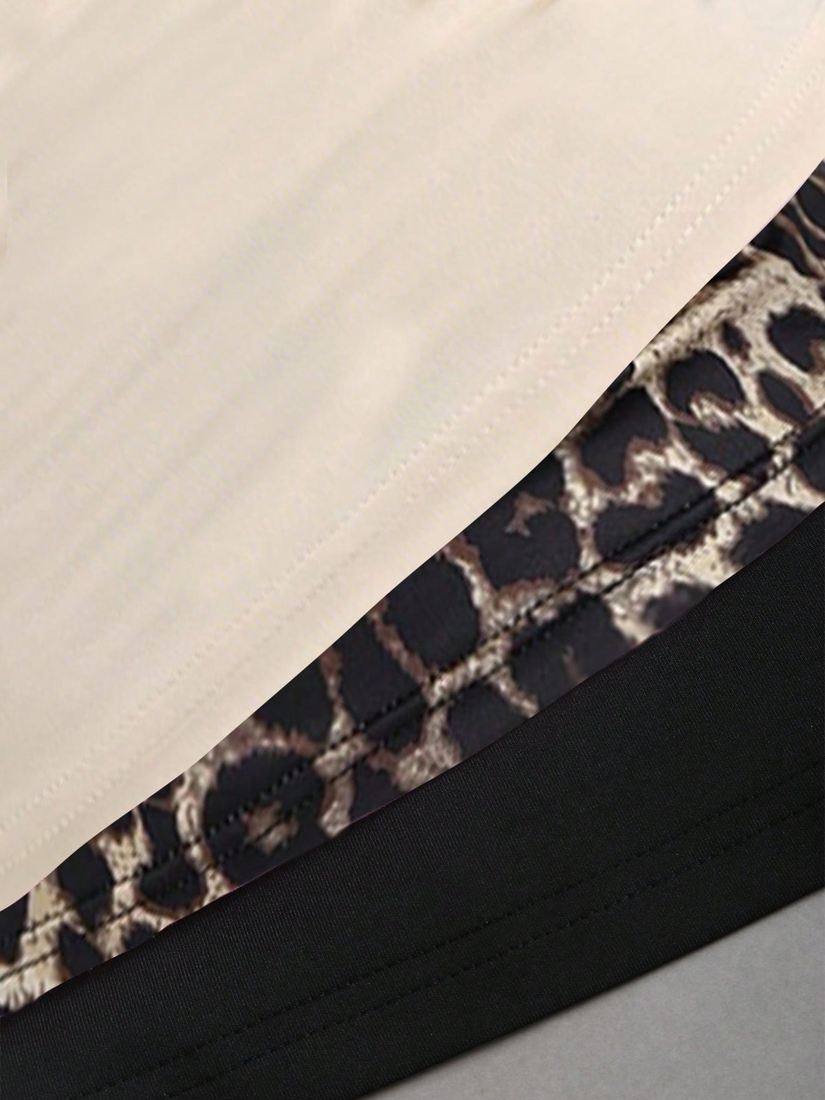 Sweetra Women Casual Bowknot & Leopard Print Ruffle Square Neck Tank Top, Summer