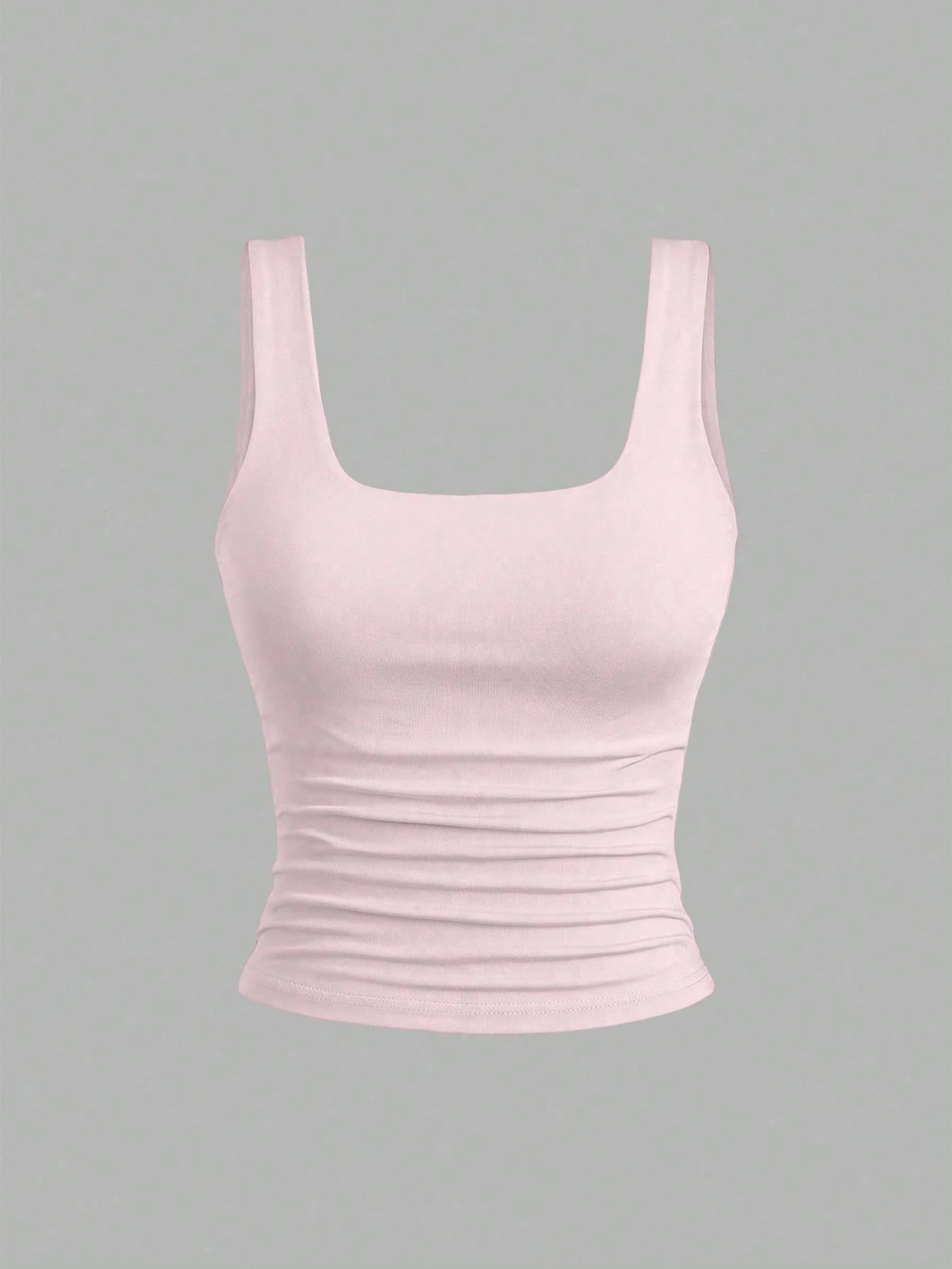 Sweetra Women's Summer Casual Solid Color Tank Top