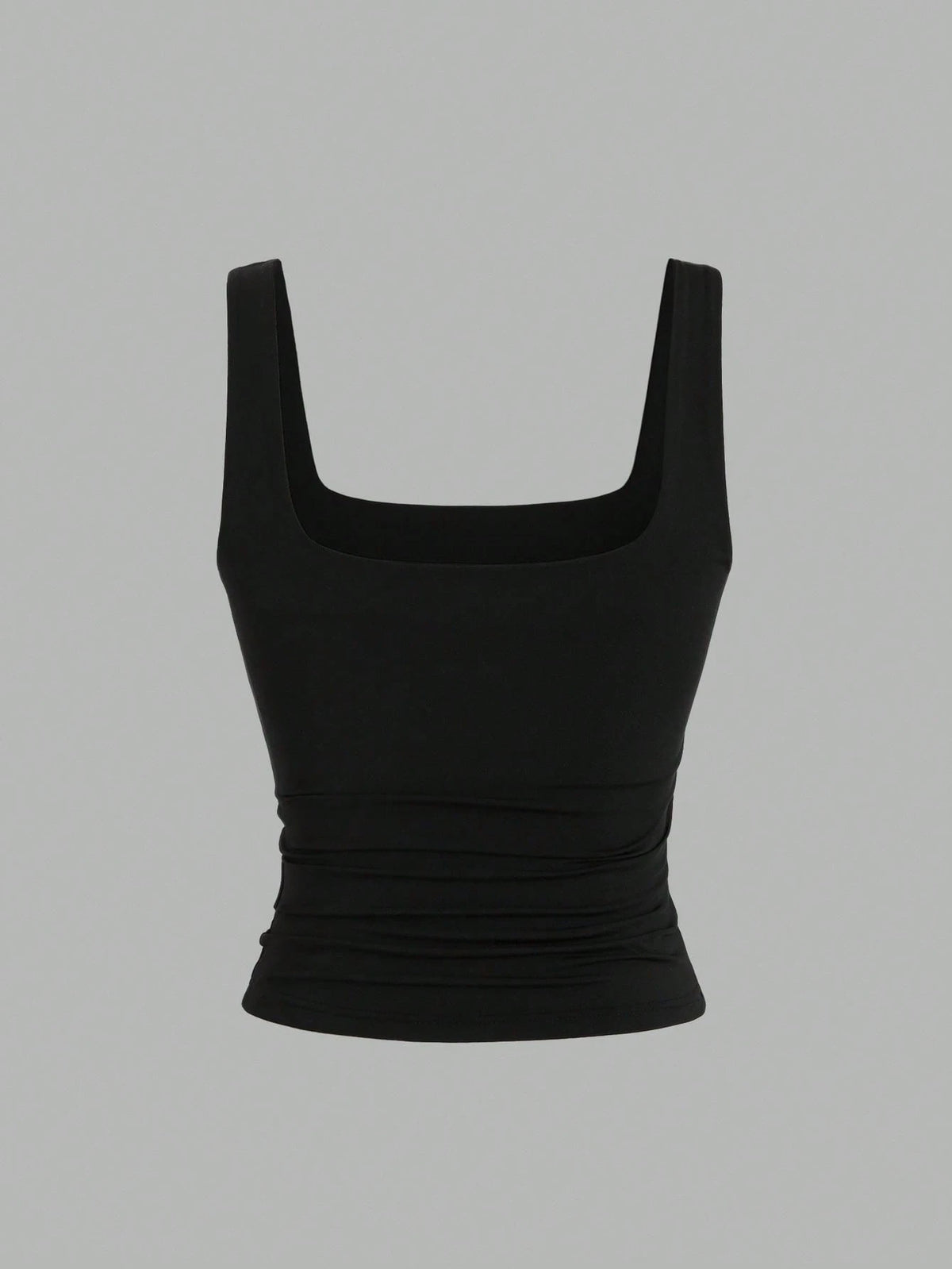 Sweetra Women's Summer Casual Solid Color Tank Top