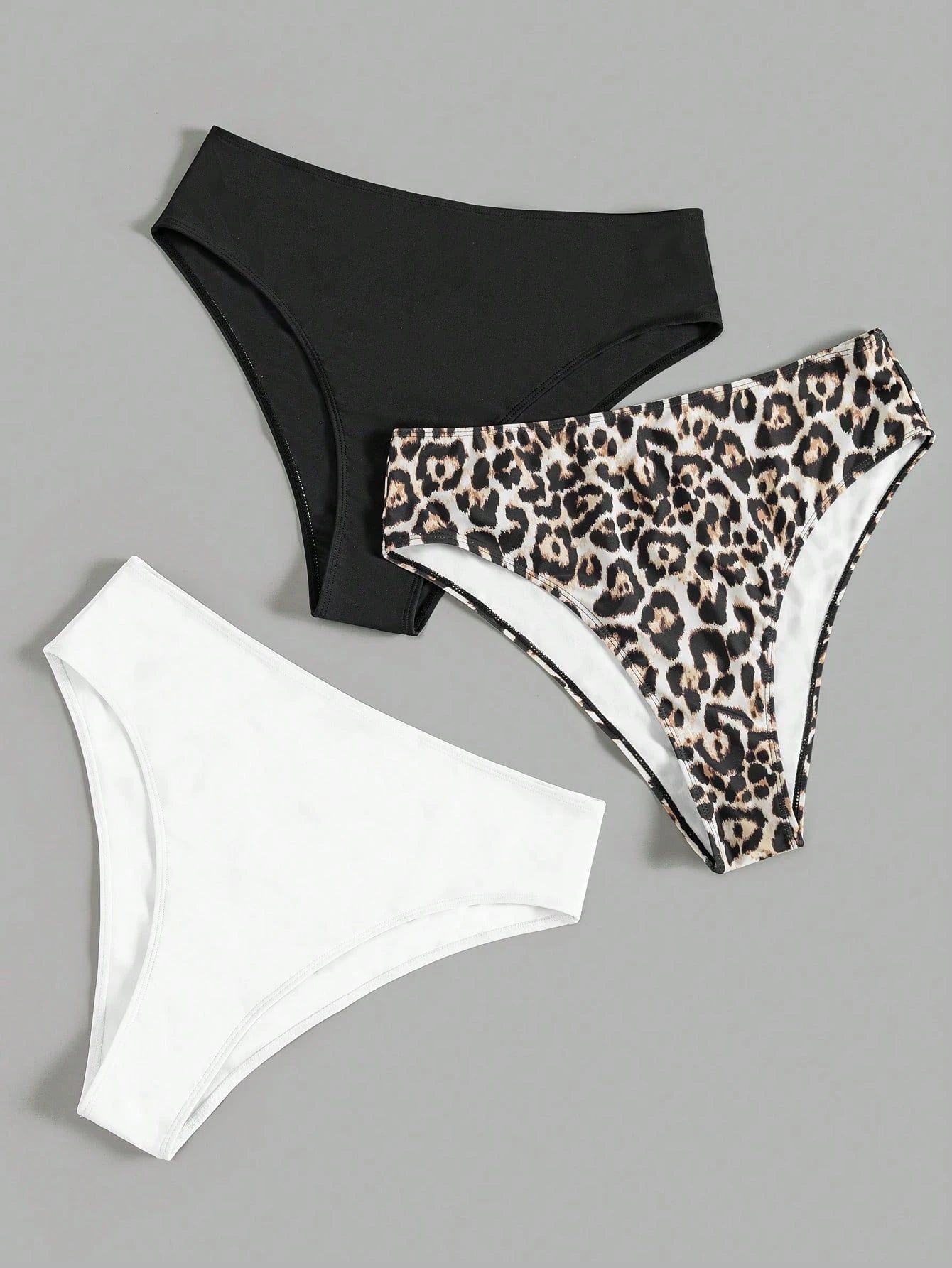 Swim Curve 2025 Plus Size Women 3pcs/Set Assorted Floral Print Swimwear Bottom