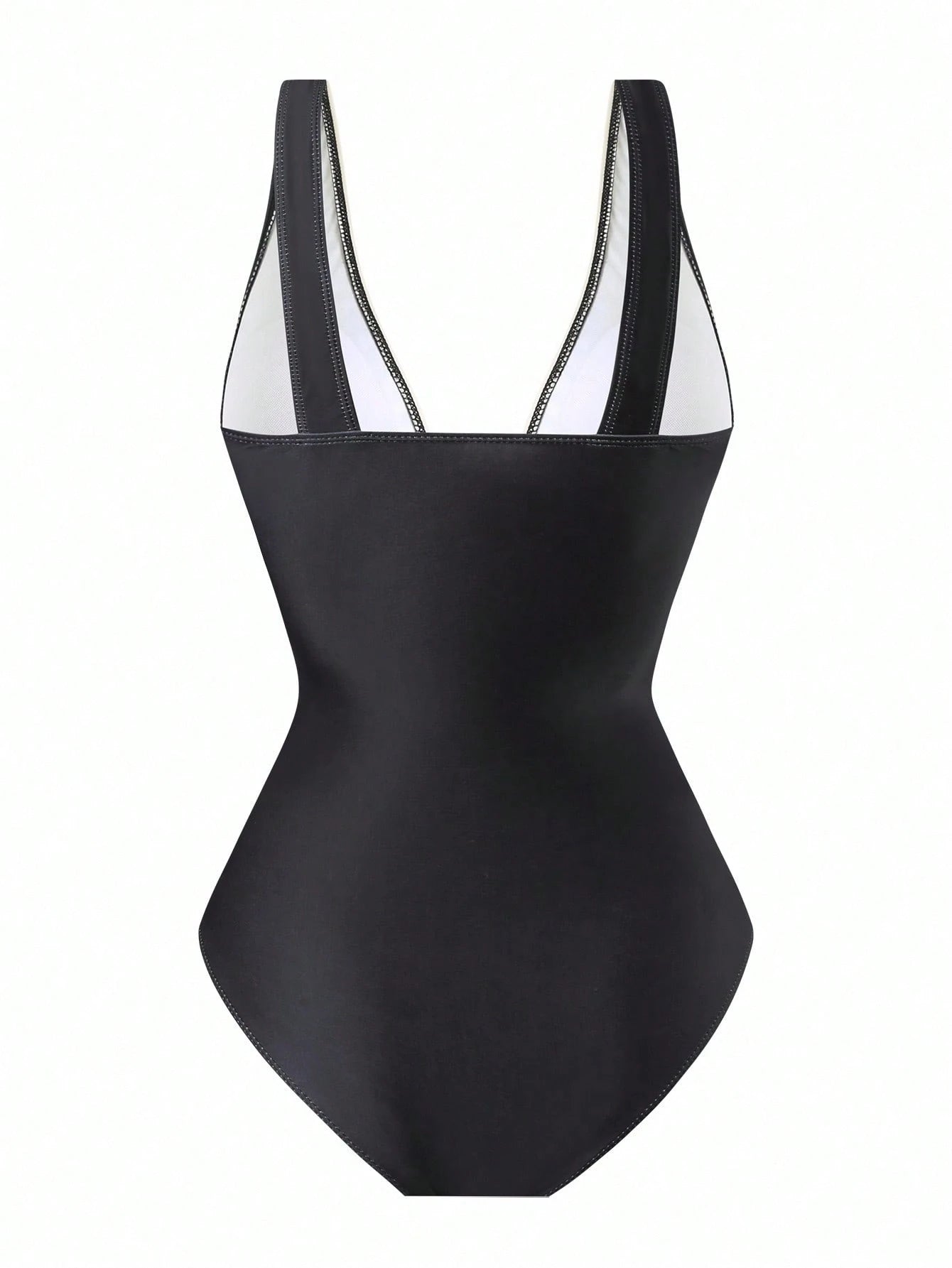Swim Oasis 3pcs/Set Plus Size One-Piece Swimsuit, Minimalist Daily Summer Women Beach Outfit