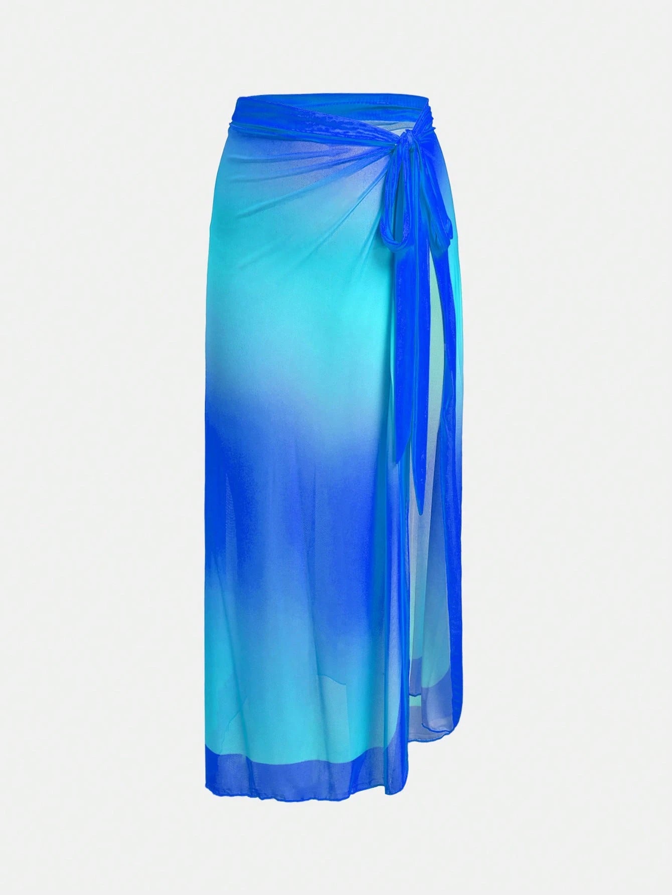 Swim Oasis Plus Size Women 2pcs Gradient Ruched One-Piece Swimsuit