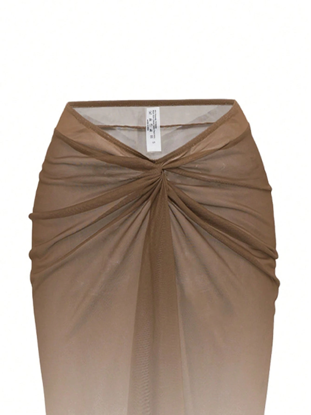 Swim Oasis Women's Twist Gradient Chiffon Cover Up Dress, Suitable For Summer Vacation