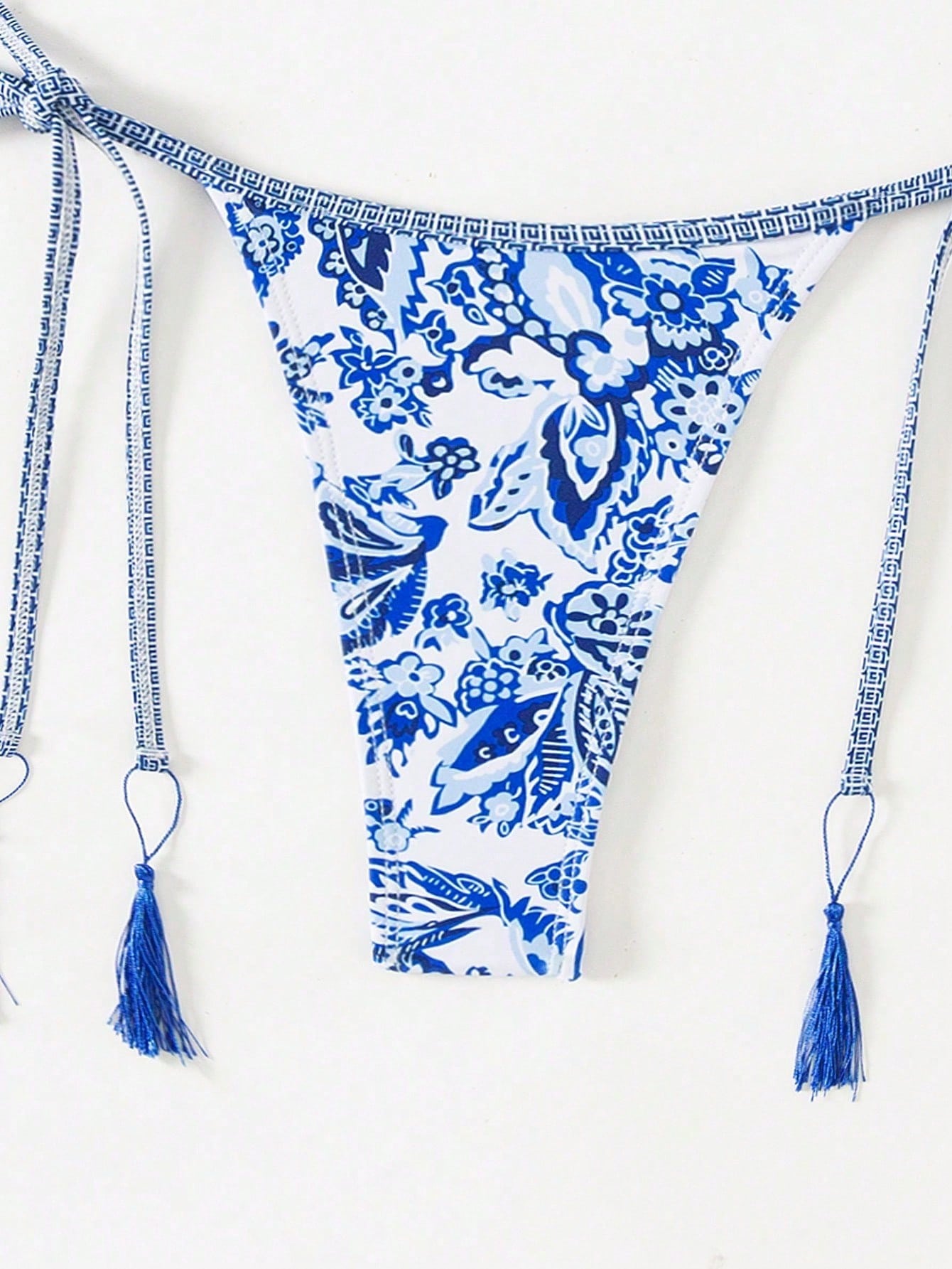 Swim Paisley Print Two-Piece Bikini Set,Summer Beach
