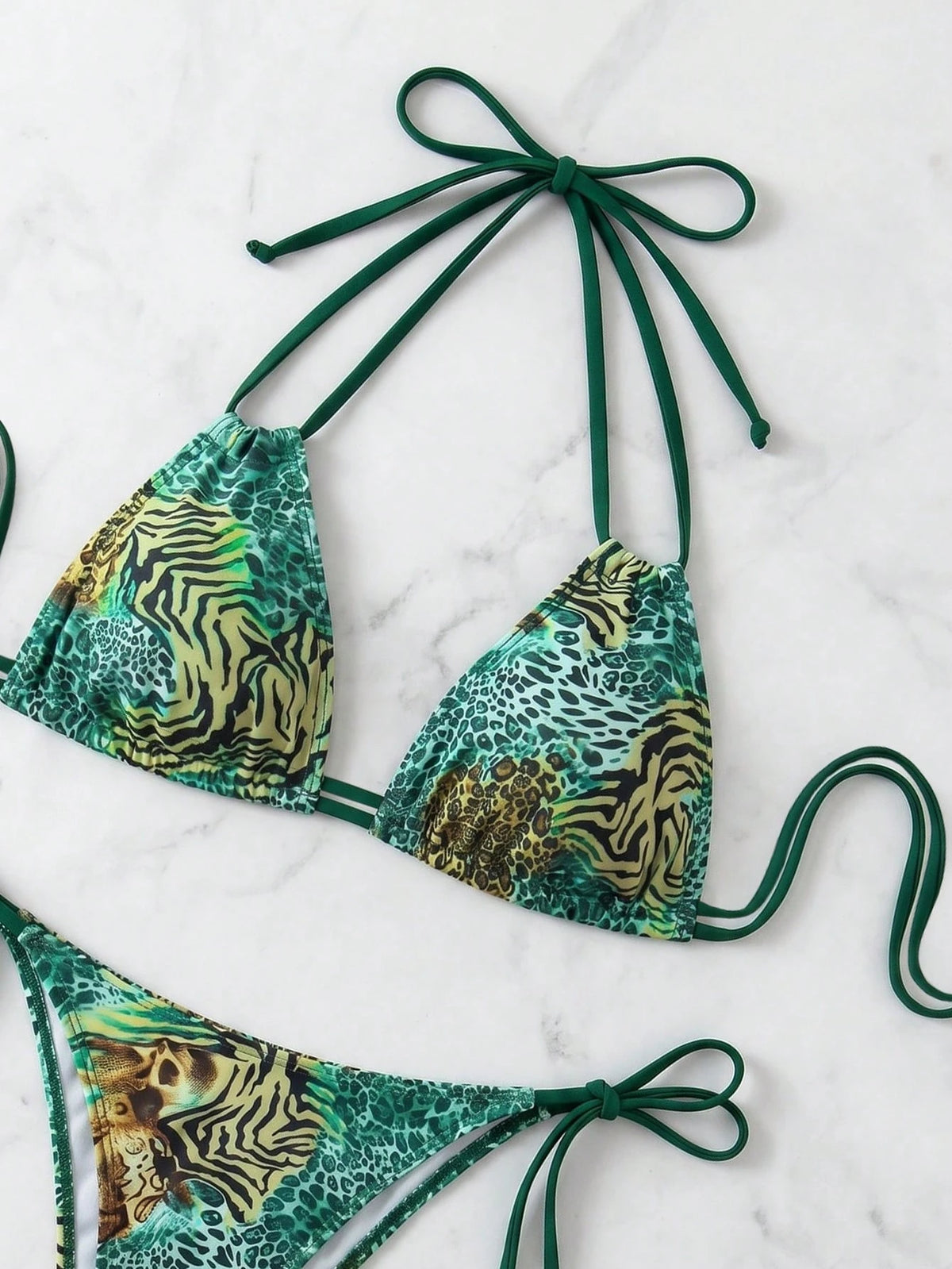 Swim Vcay Swim Suits For Women Women Bikini Set, Random Print, 2pcs, Purchased Copyright Summer Beach
