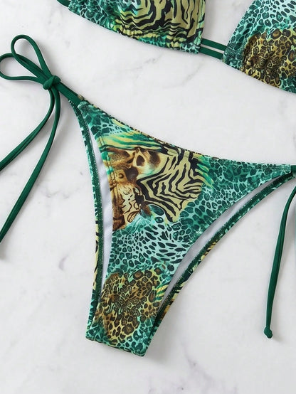 Swim Vcay Swim Suits For Women Women Bikini Set, Random Print, 2pcs, Purchased Copyright Summer Beach