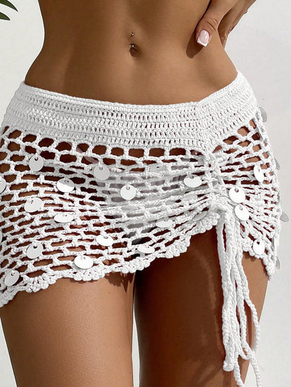 Swim Vcay Women's Chiffon Beachwear Cover Up - Cute Skirt, Summer