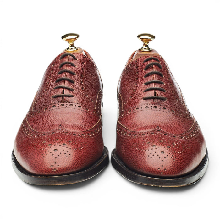 Tan Brown Grain Leather UK 9 F
