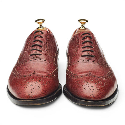 Tan Brown Grain Leather UK 9 F