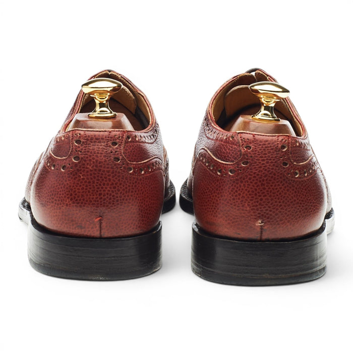 Tan Brown Grain Leather UK 9 F